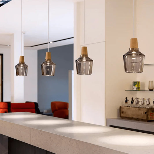 GLOW CORKSCREW PENDANT LIGHTS