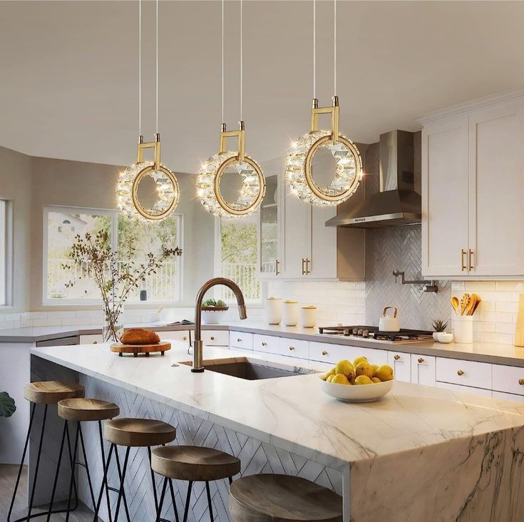 Lord of the Rings LED Hanging Pendant Light