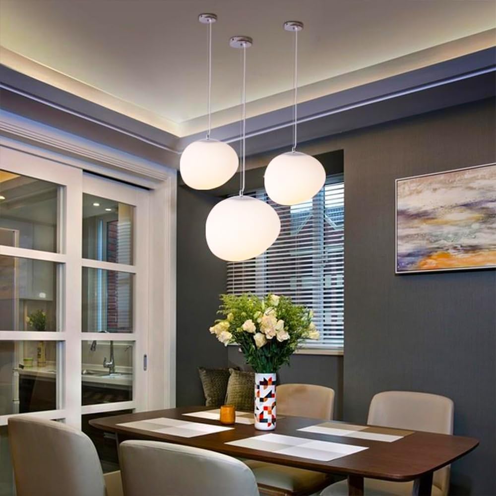 GLOW SUSPENDED BOULDER PENDANT LIGHT