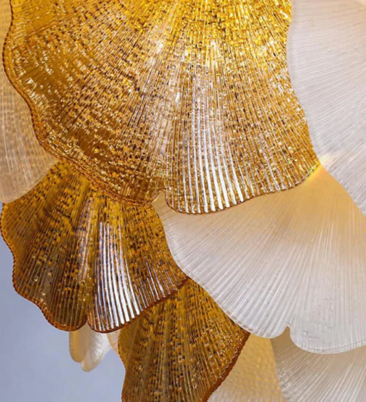 GLOW AUTUMN FALL CRYSTAL CHANDELIER