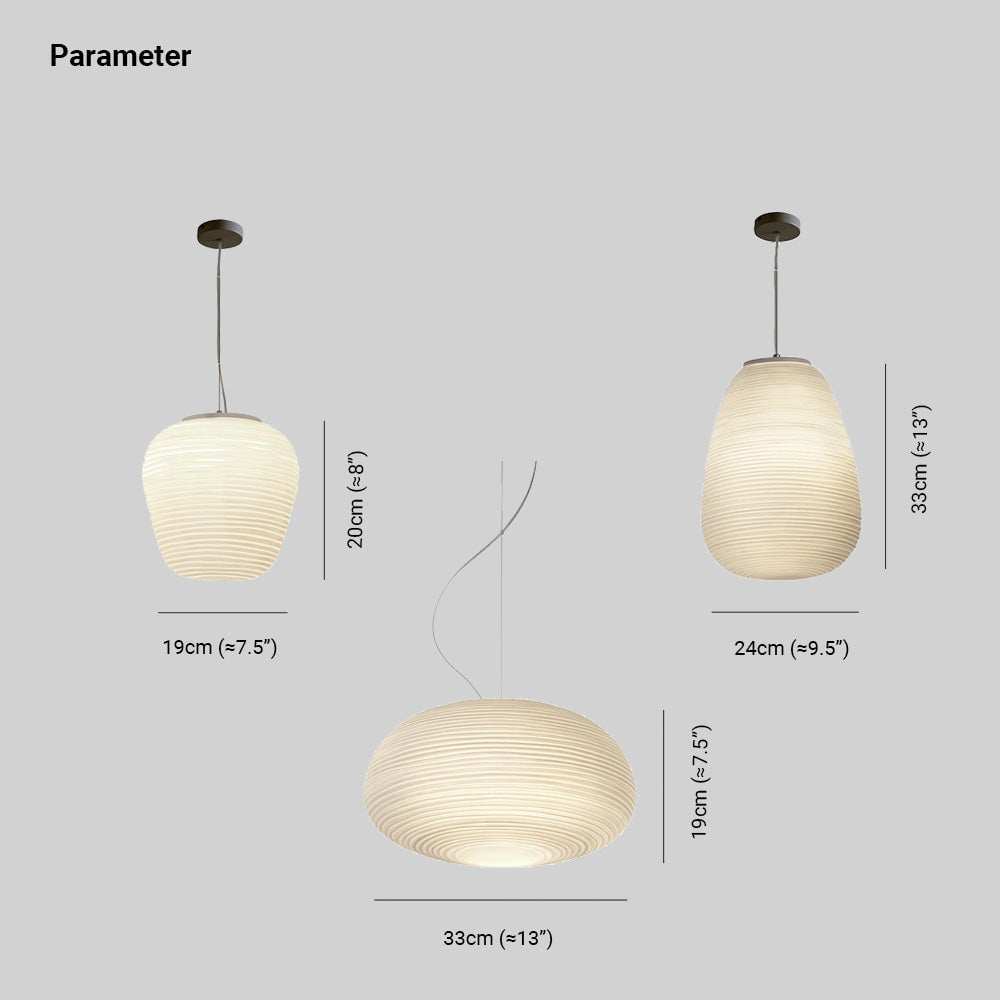 GLOW JAPANESE MELONS PENDANT LIGHT