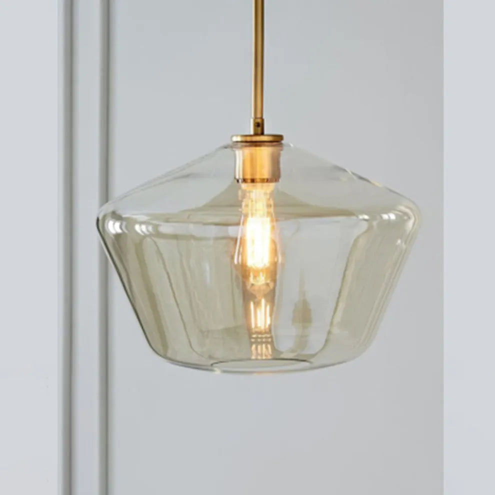 GLOW COGNAC PENDANT LIGHTS