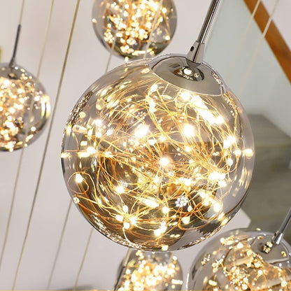 GLOW GALAXY GLOBE LED PENDANT LIGHT