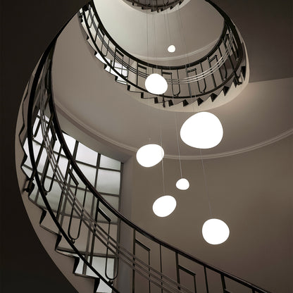 GLOW SUSPENDED BOULDER PENDANT LIGHT