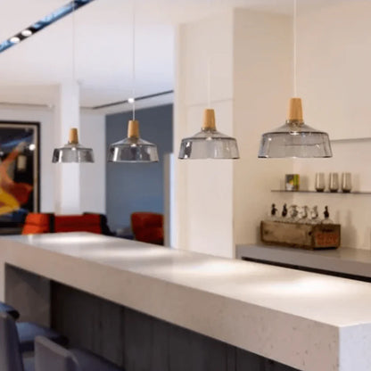 GLOW CORKSCREW PENDANT LIGHTS