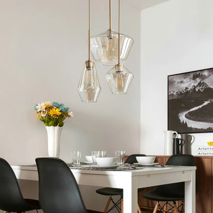 GLOW COGNAC PENDANT LIGHTS