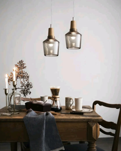 GLOW CORKSCREW PENDANT LIGHTS