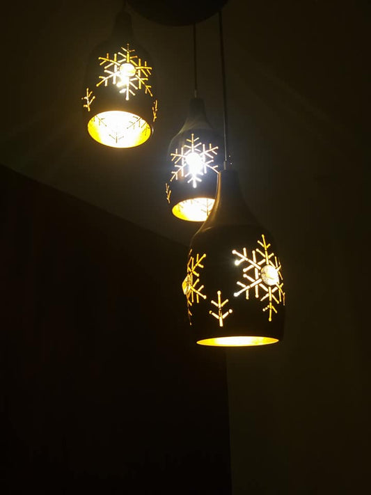 GLOW TIKI CHRISTMAS SUSPENDED PENDANT LIGHT