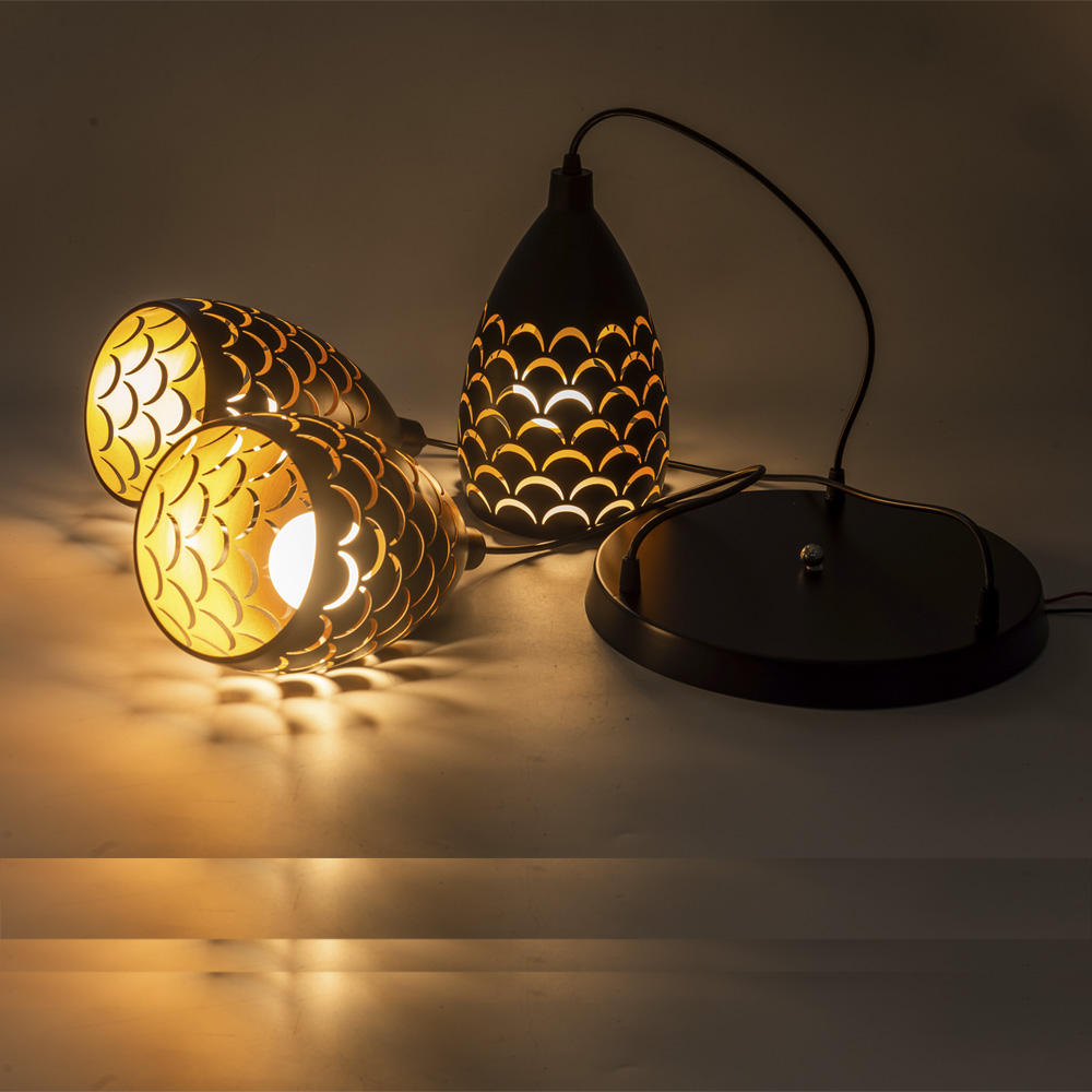 GLOW TIKI MONSOON SUSPENDED PENDANT LIGHT