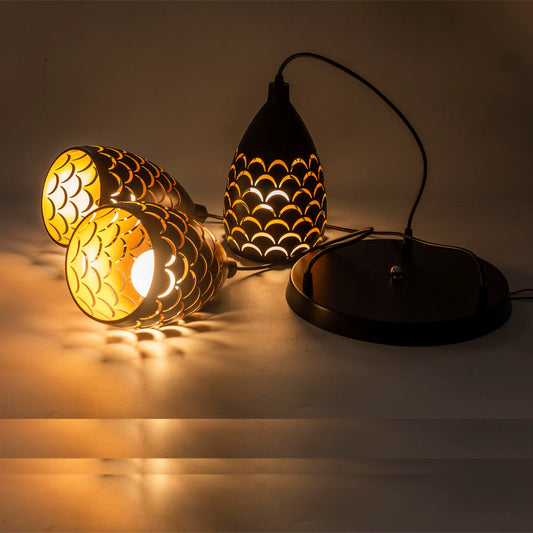 GLOW TIKI MONSOON SUSPENDED PENDANT LIGHT