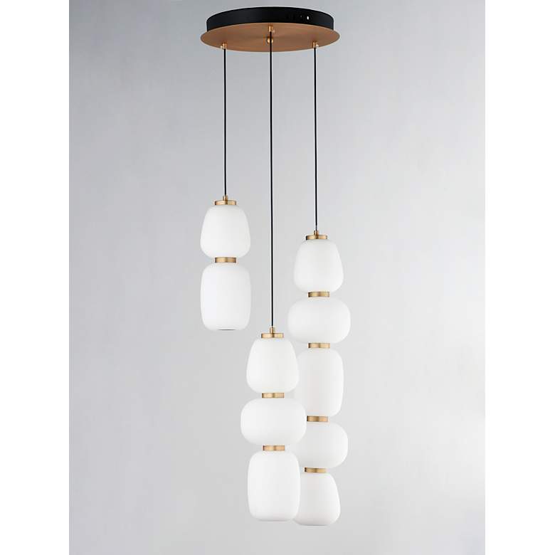 GLOW 3-TIER LED PENDANT LIGHT