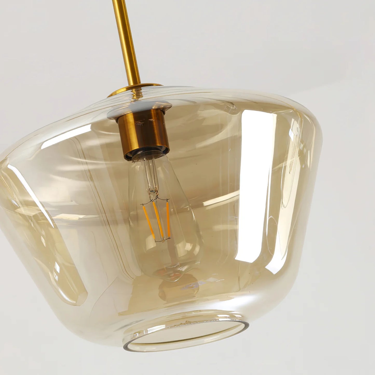 GLOW COGNAC PENDANT LIGHTS