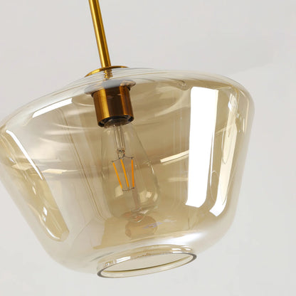 GLOW COGNAC PENDANT LIGHTS