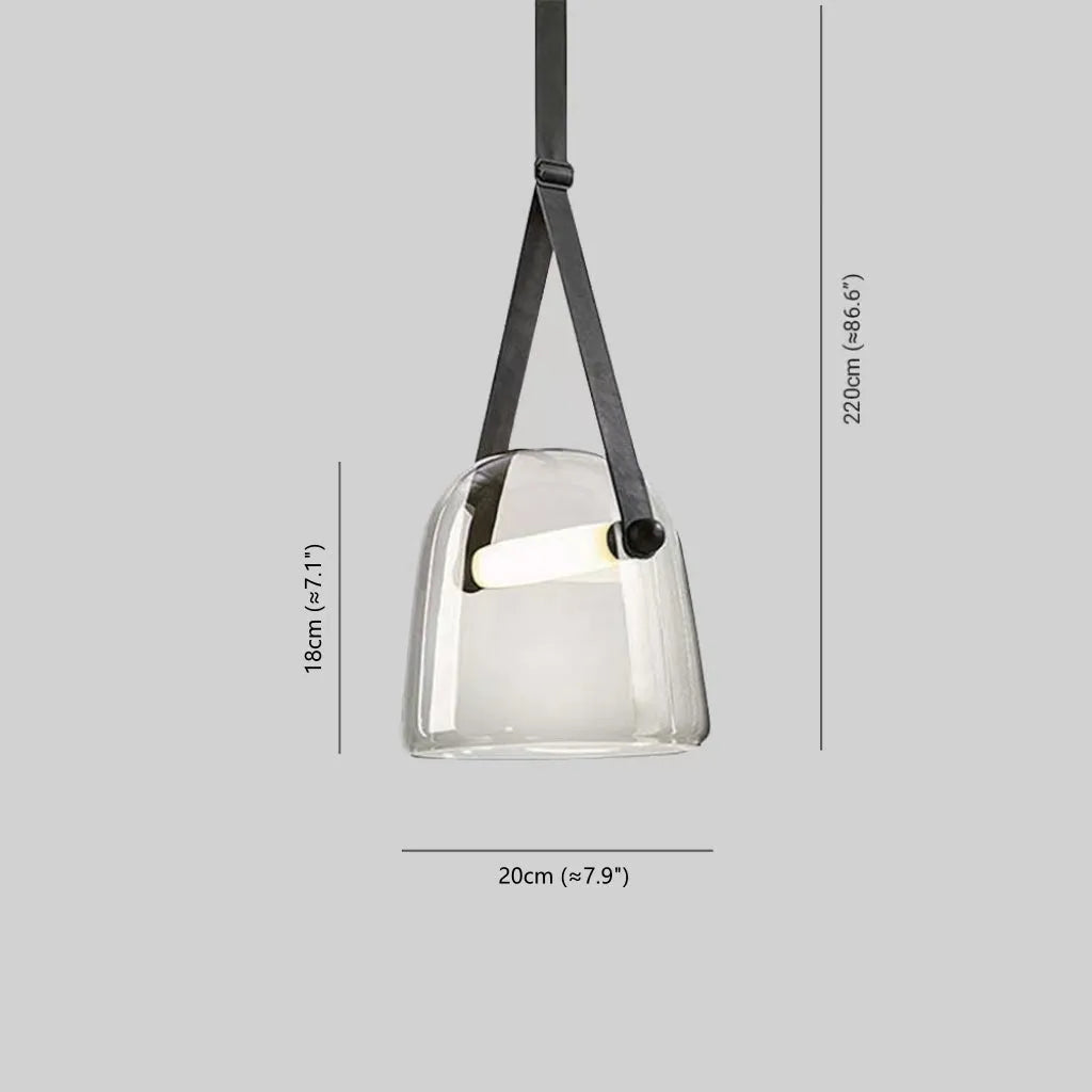 GLOW CHIMING BELLS LED CEILING LIGHT