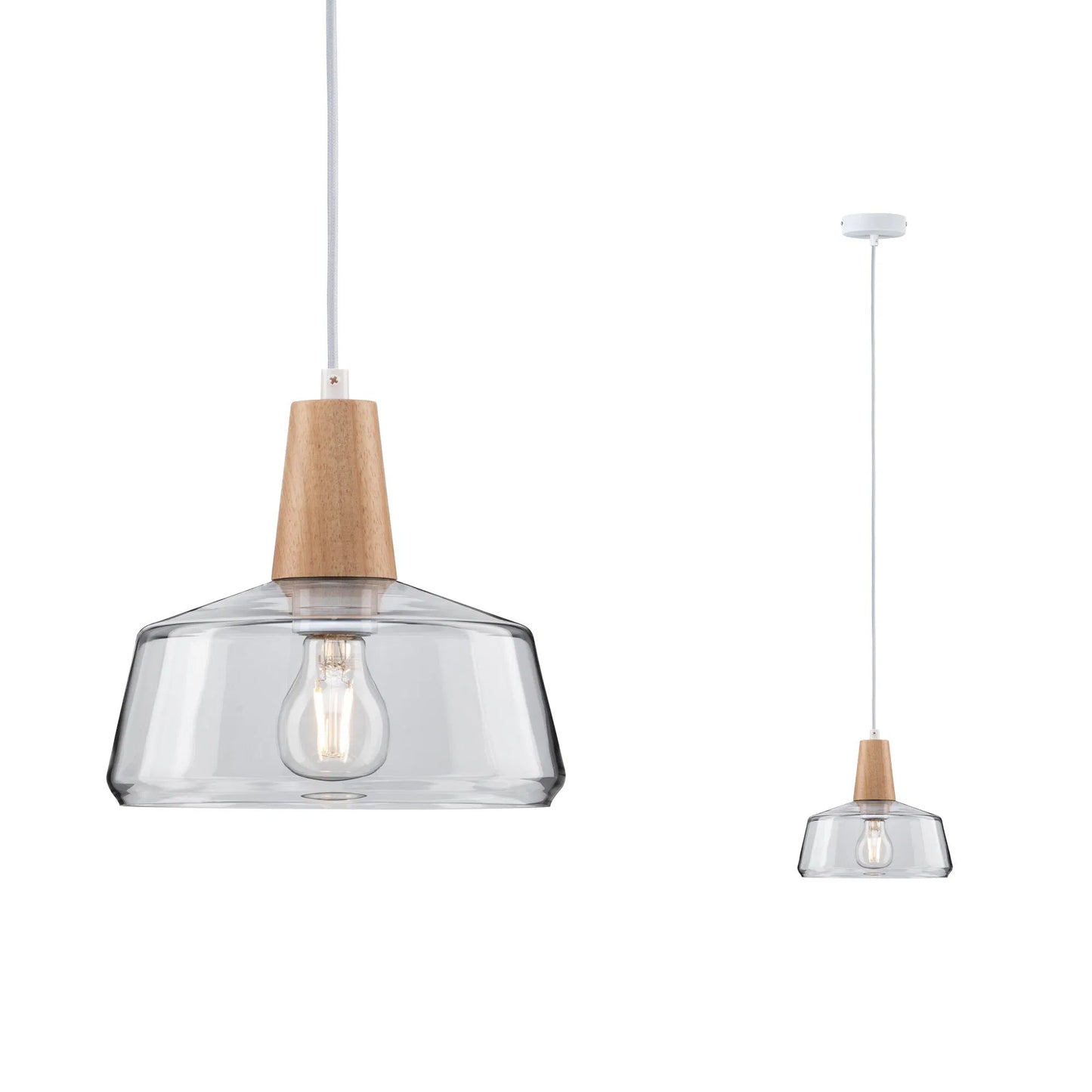 GLOW CORKSCREW PENDANT LIGHTS