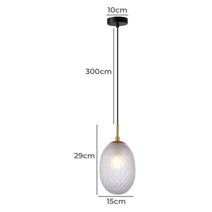 Dragon Glass Pendant Light